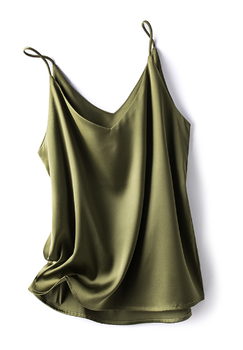 Valenzora | Satin Undershirt with Spaghetti Straps for Women