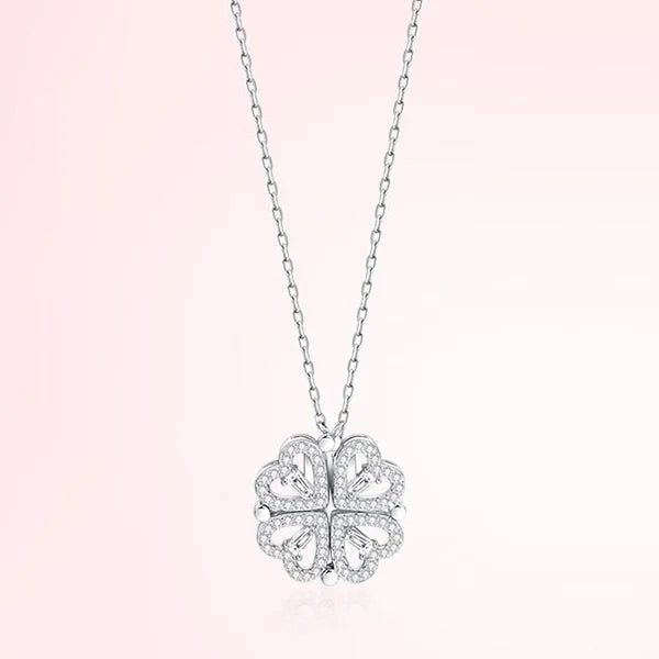 Valenzora | Clover Heart Necklace
