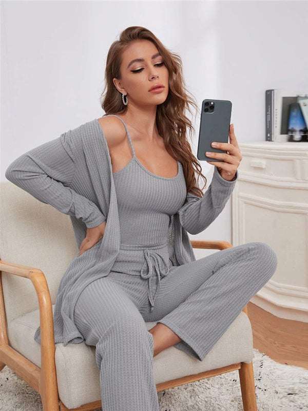 Valenzora | Luxury 3-piece loungewear set for women