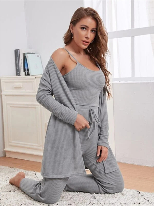 Valenzora | Luxury 3-piece loungewear set for women