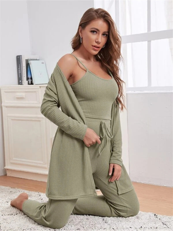 Valenzora | Luxury 3-piece loungewear set for women