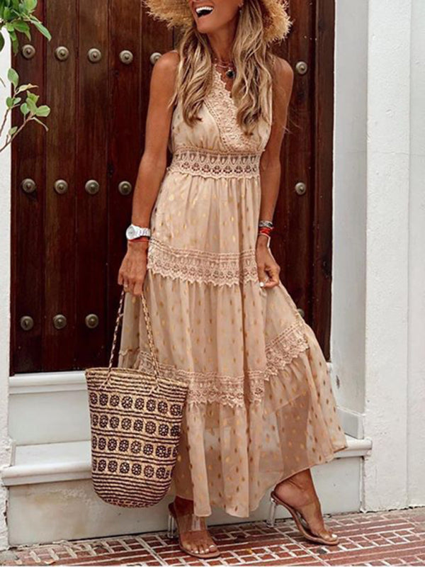 Valenzora | Lace-trimmed dress