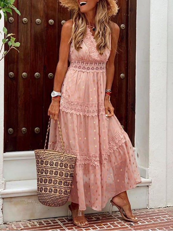 Valenzora | Lace-trimmed dress