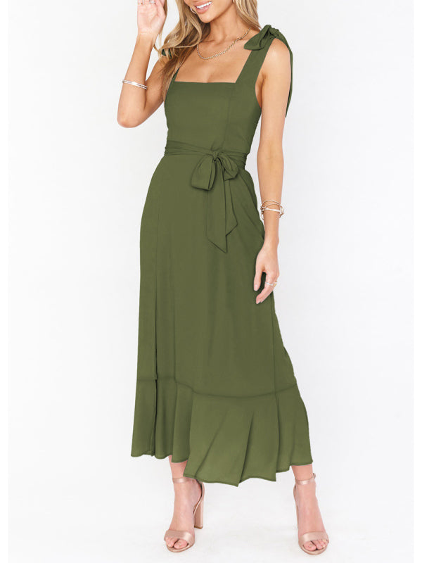 Valenzora | Elegantes und modisches Pendel-Schlitzkleid für Damen mit französischem High-End-Gefühl
