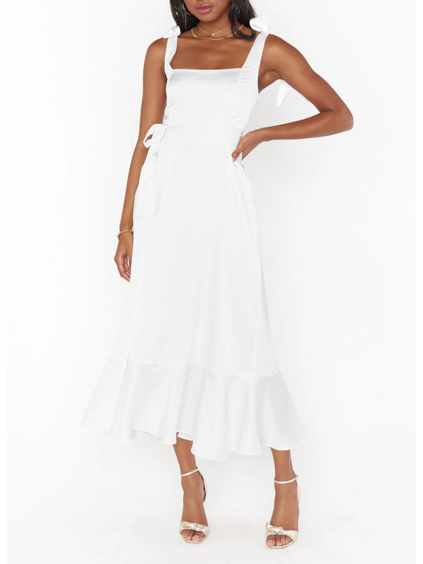 Valenzora | Elegantes und modisches Pendel-Schlitzkleid für Damen mit französischem High-End-Gefühl