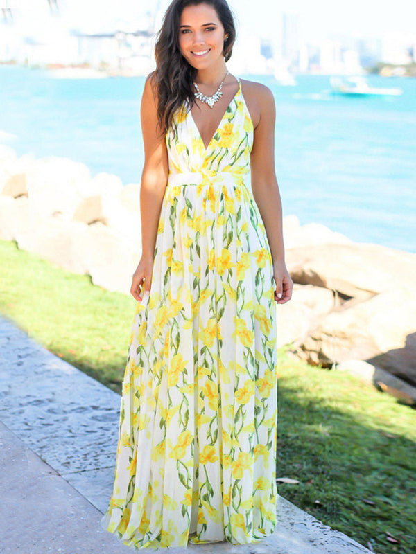 Valenzora | Bedrucktes Strandkleid