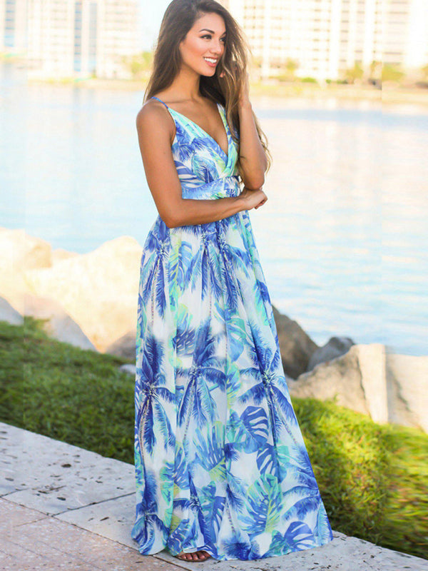 Valenzora | Bedrucktes Strandkleid