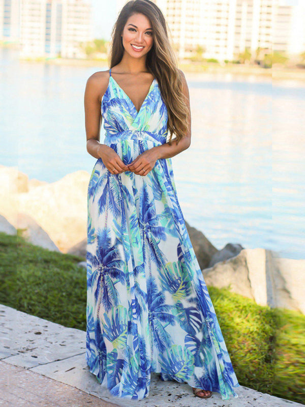 Valenzora | Bedrucktes Strandkleid