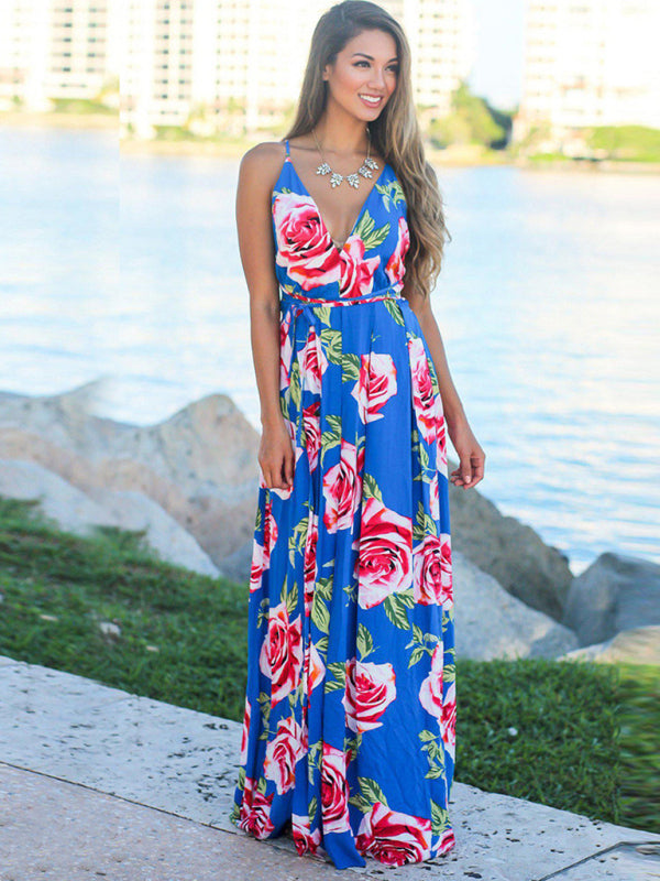 Valenzora | Bedrucktes Strandkleid