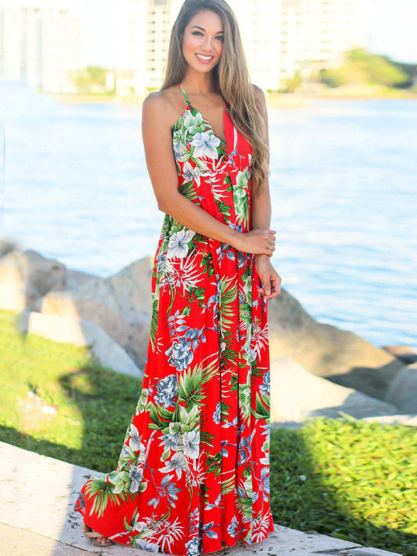 Valenzora | Bedrucktes Strandkleid