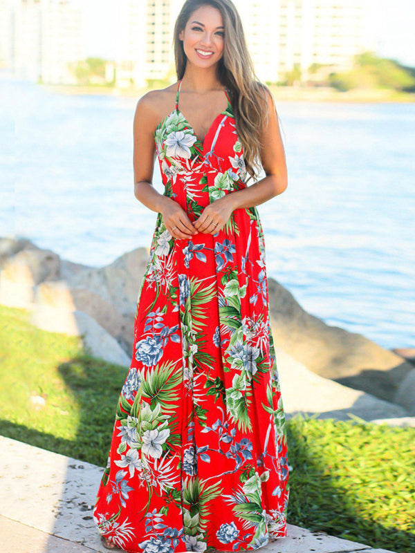 Valenzora | Bedrucktes Strandkleid