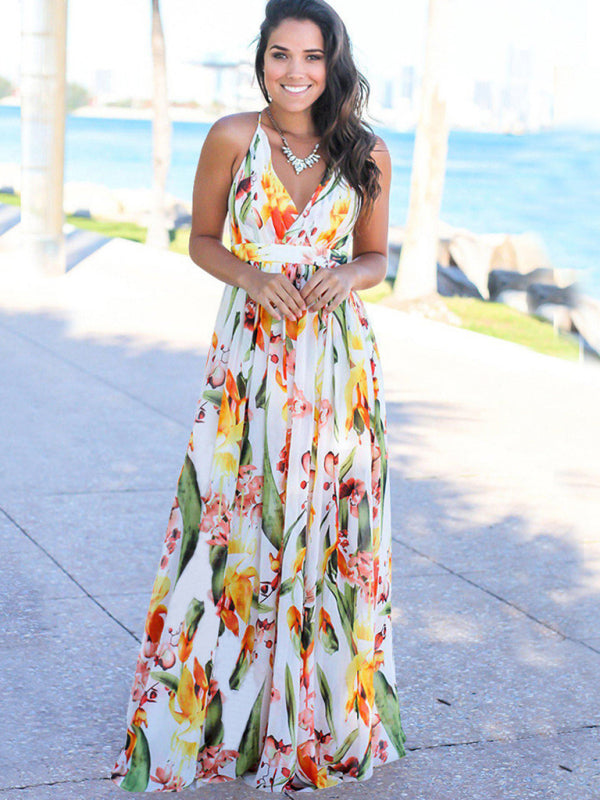 Valenzora | Bedrucktes Strandkleid