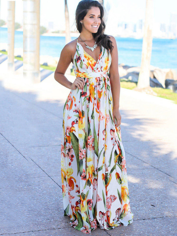 Valenzora | Bedrucktes Strandkleid