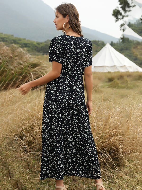 Valenzora | Floral Bohemian Dress