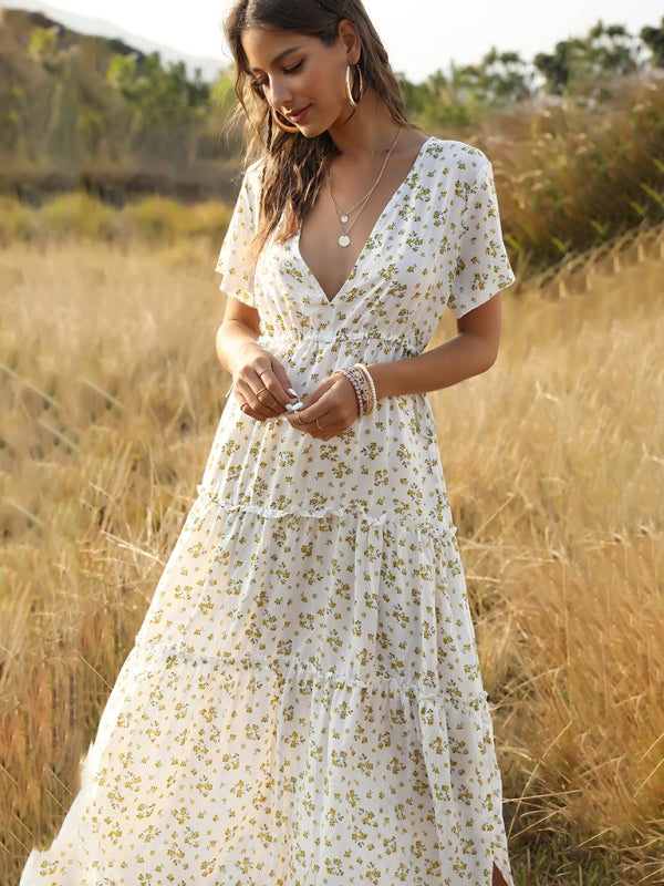 Valenzora | Floral Bohemian Dress