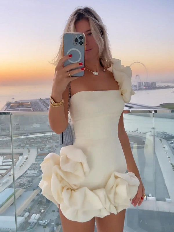 Valenzora | One-Shoulder-Minikleid