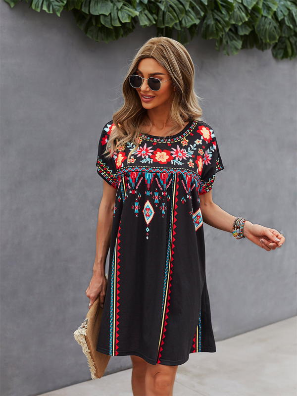 Valenzora | Neues lässiges, locker geschnittenes Sommerkleid