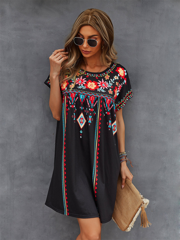 Valenzora | Neues lässiges, locker geschnittenes Sommerkleid