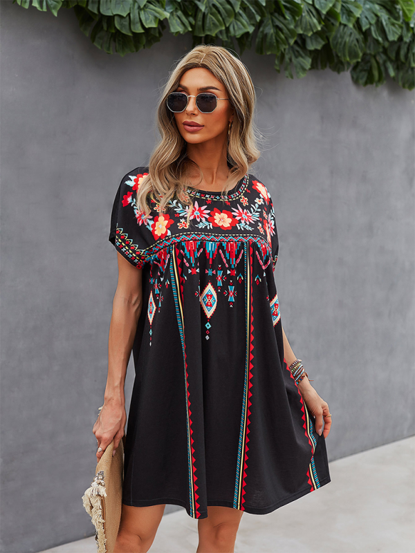 Valenzora | Neues lässiges, locker geschnittenes Sommerkleid