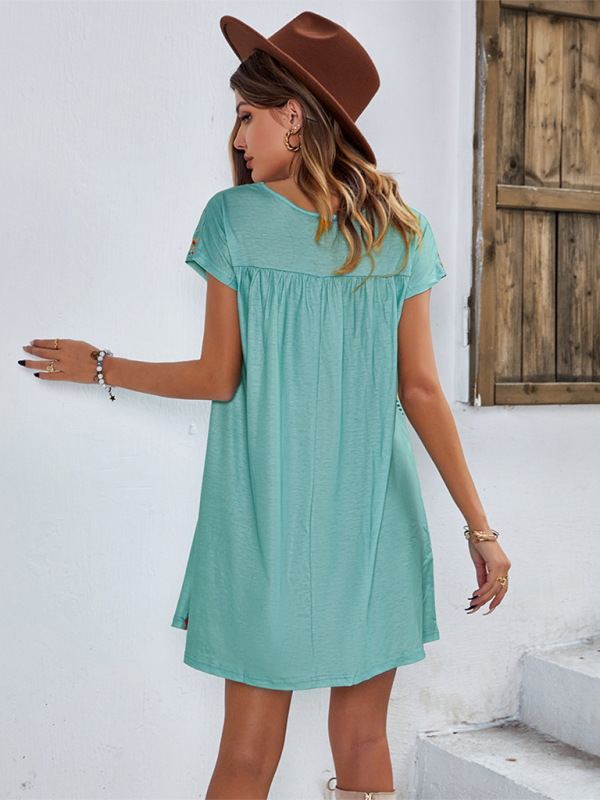 Valenzora | Neues lässiges, locker geschnittenes Sommerkleid