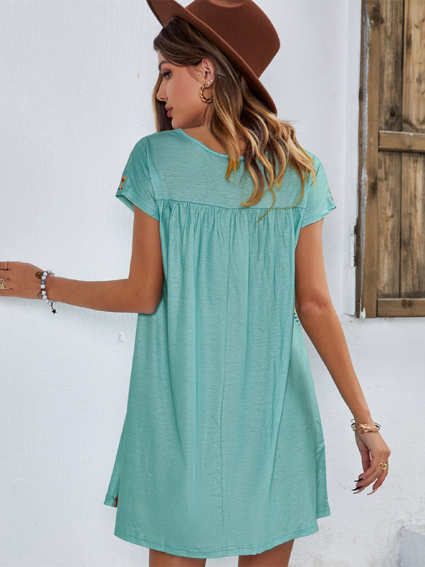 Valenzora | Neues lässiges, locker geschnittenes Sommerkleid