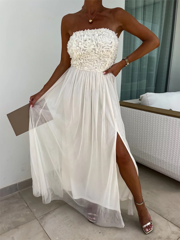Valenzora | New fashionable slit party casual holiday dress