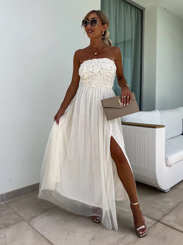 Valenzora | New fashionable slit party casual holiday dress