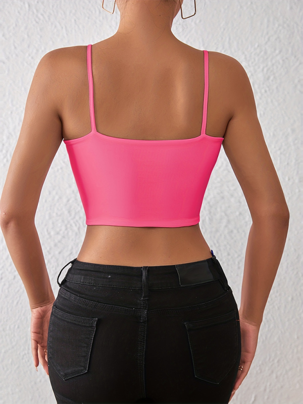 Valenzora | Spring and summer sexy midriff-baring spaghetti top