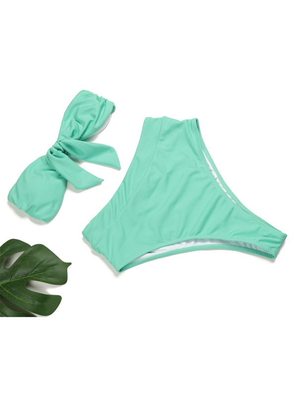 Valenzora | Damen High-Waist Bikini Tube Top Badeanzug