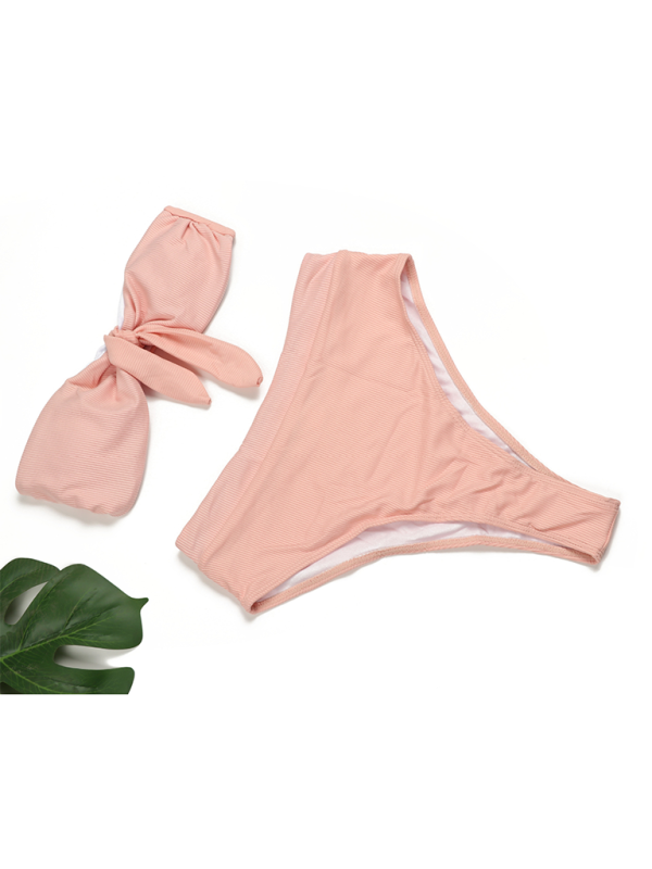 Valenzora | Damen High-Waist Bikini Tube Top Badeanzug