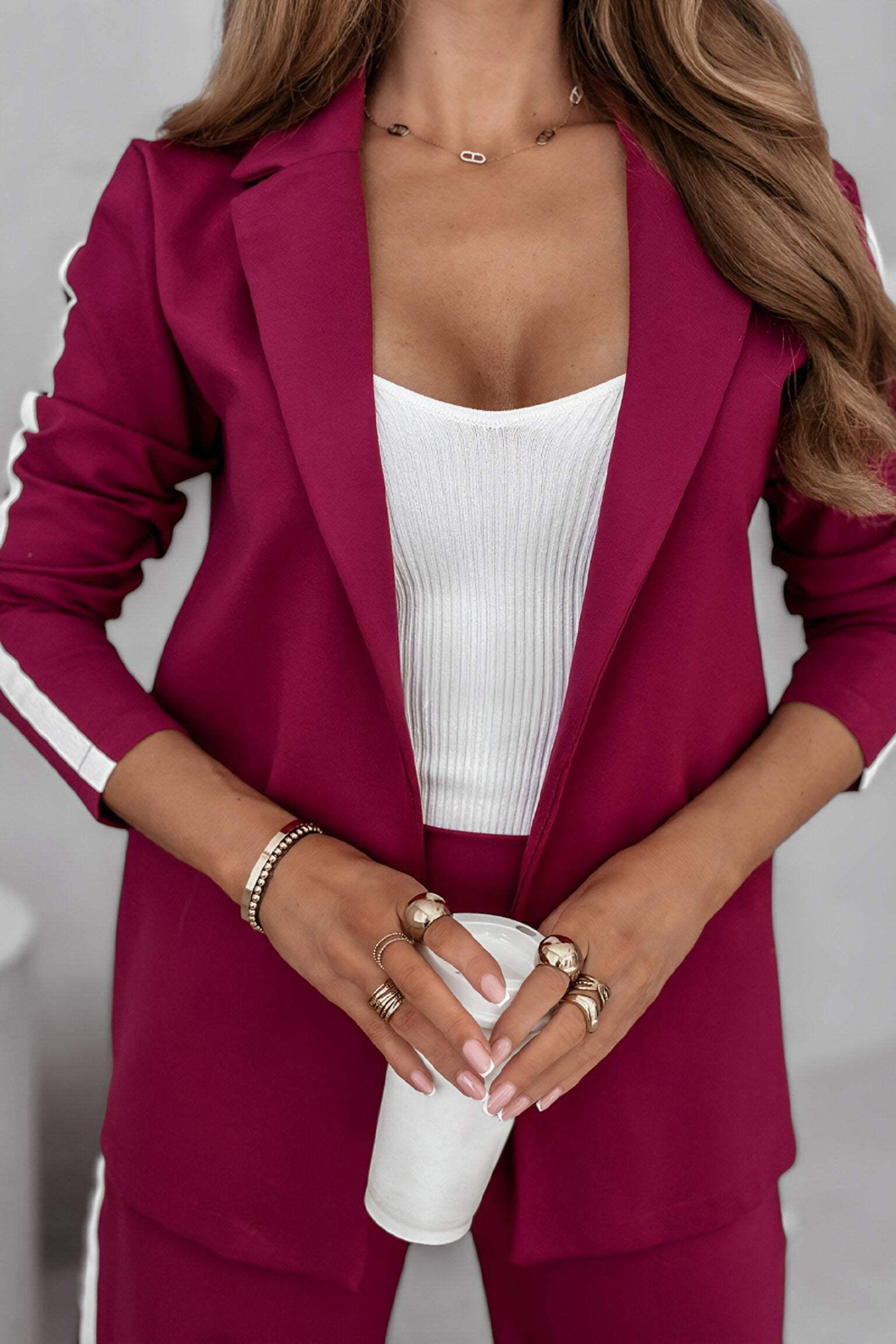 Valenzora | Elegantes Luxus-Blazer-Set für Damen