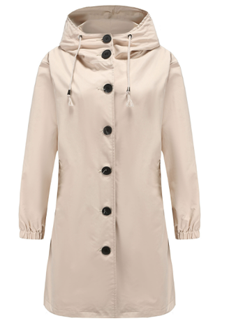 Valenzora Wasserdichte Jacke mit Kapuze
