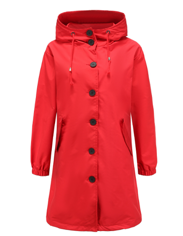 Valenzora Wasserdichte Jacke mit Kapuze