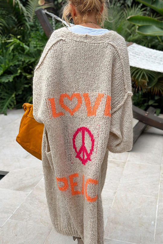 Valenzora - Kuschelig oversize Strickjacke