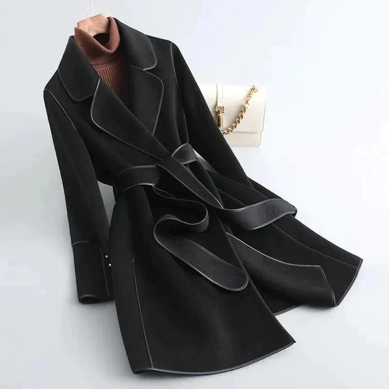 Valenzora | Classic Long Trench Coat With