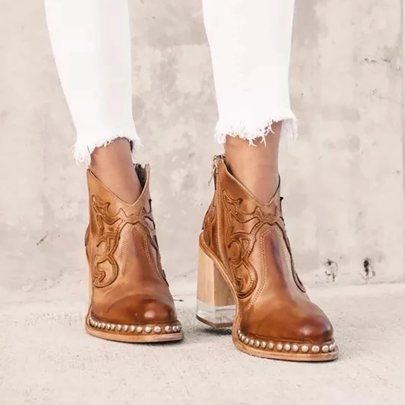Valenzora | Casual cowboy ankle boots