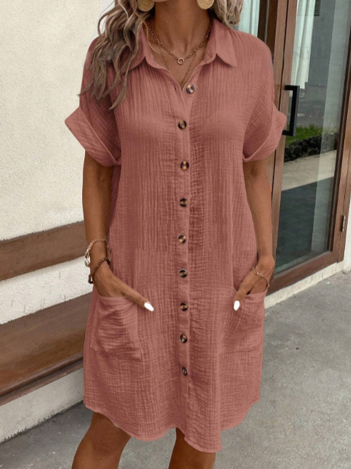 Valenzora | Trendy Blouse Dress