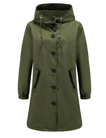 Valenzora Wasserdichte Jacke mit Kapuze