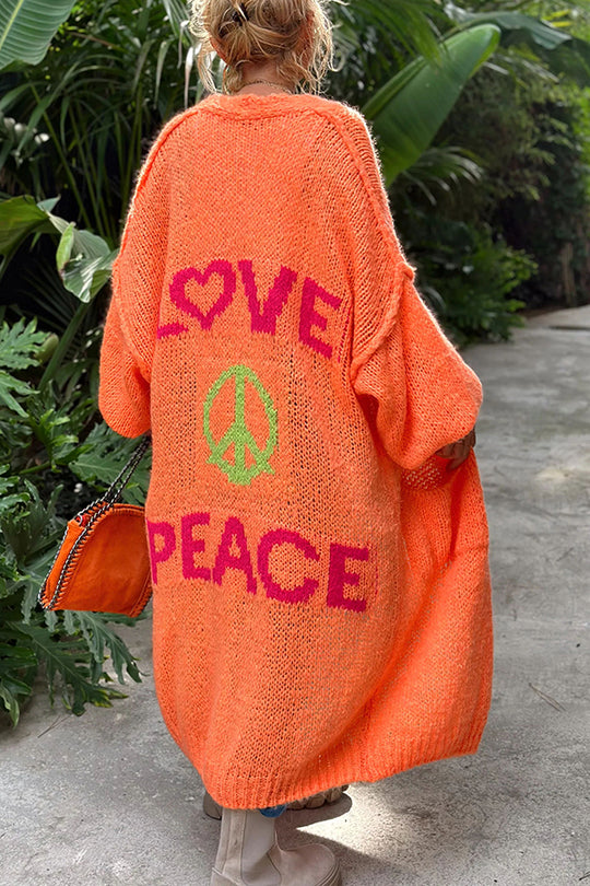 Valenzora - Kuschelig oversize Strickjacke