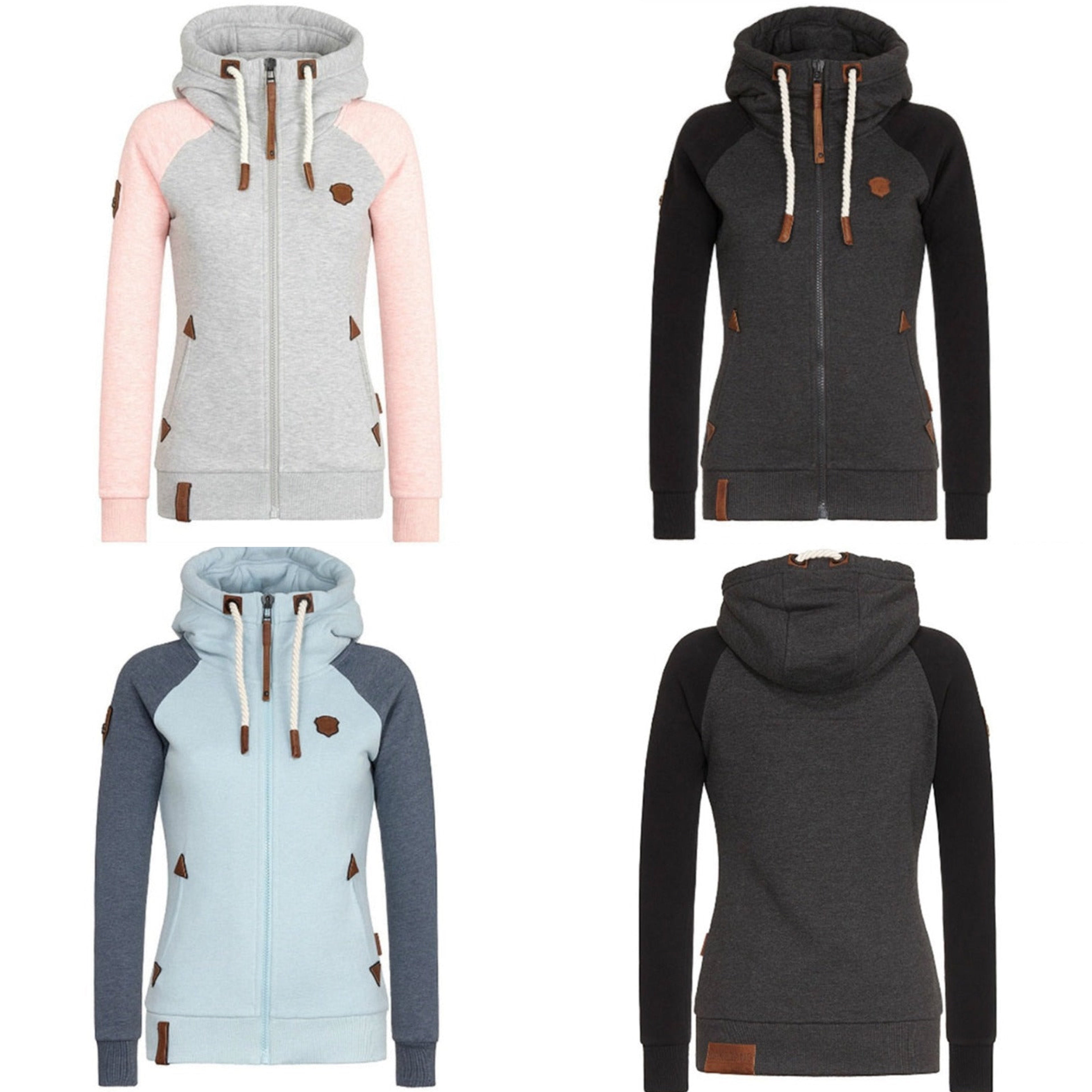 Valenzora | Sporty hooded jacket
