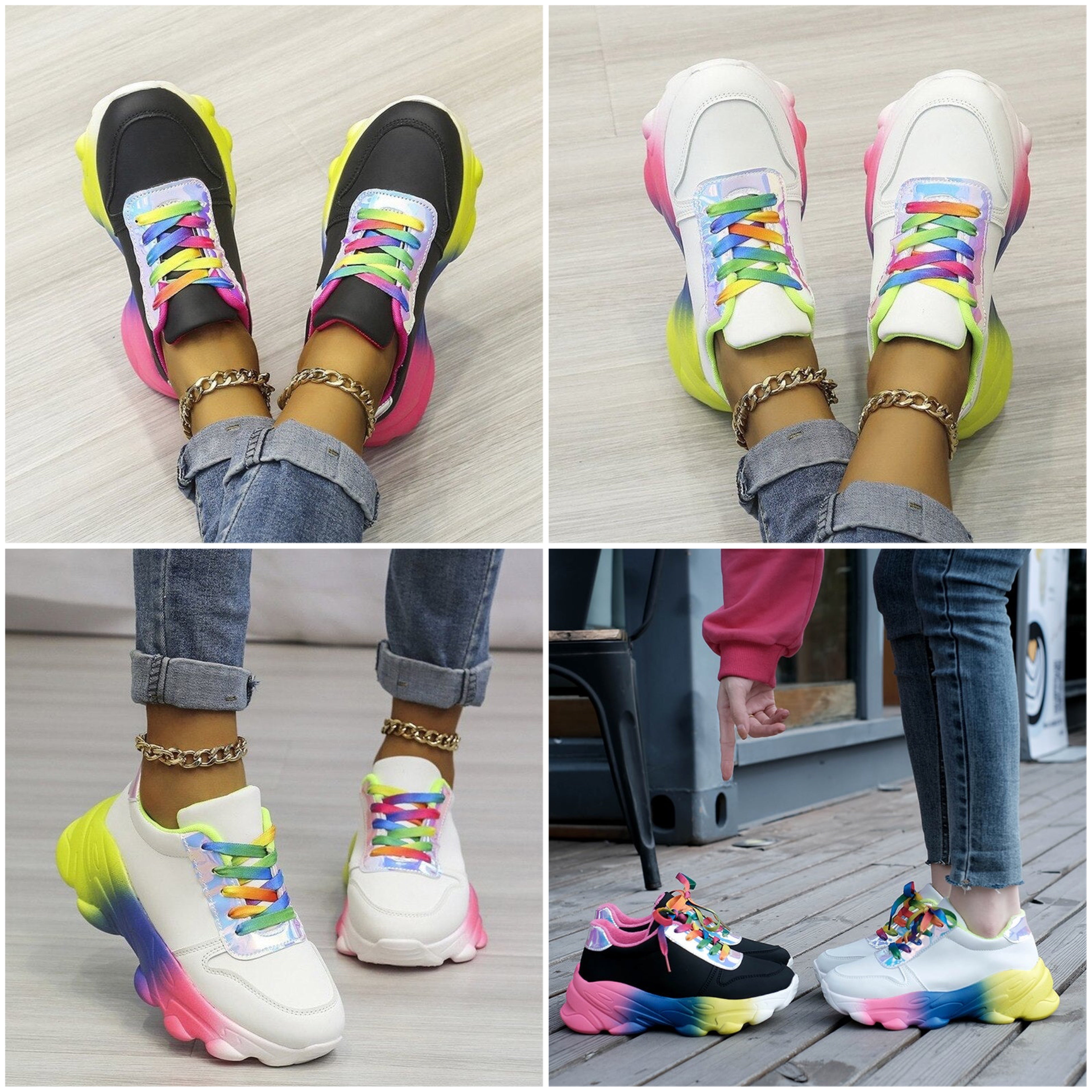 Valenzora | Colorful street-style sneakers