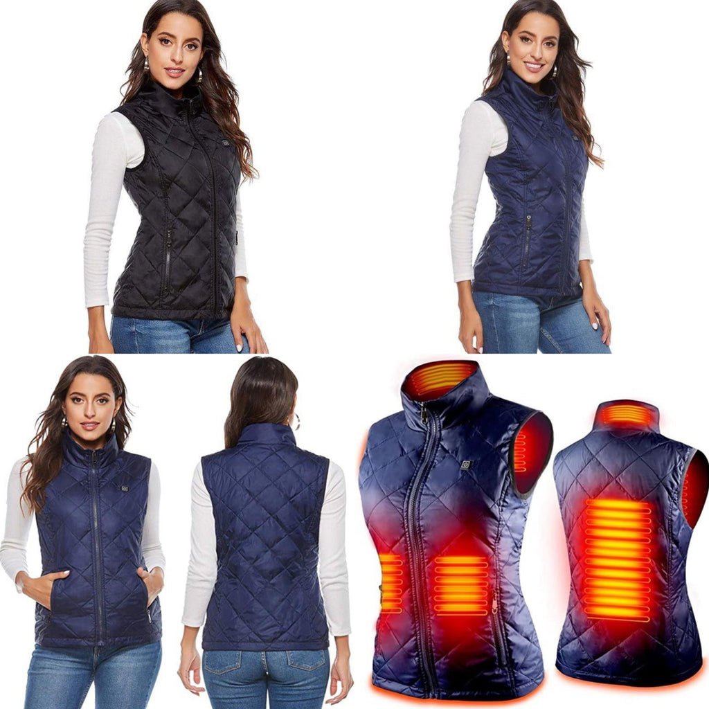 Valenzora | Fashionable heated vest with USB