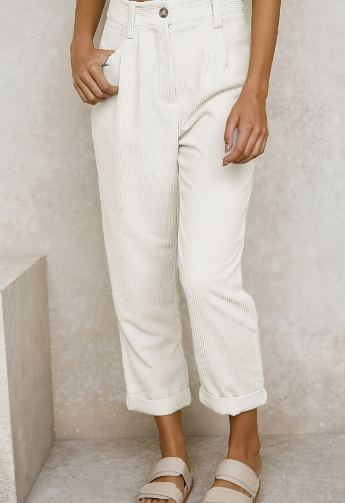 Stylische Cordhose