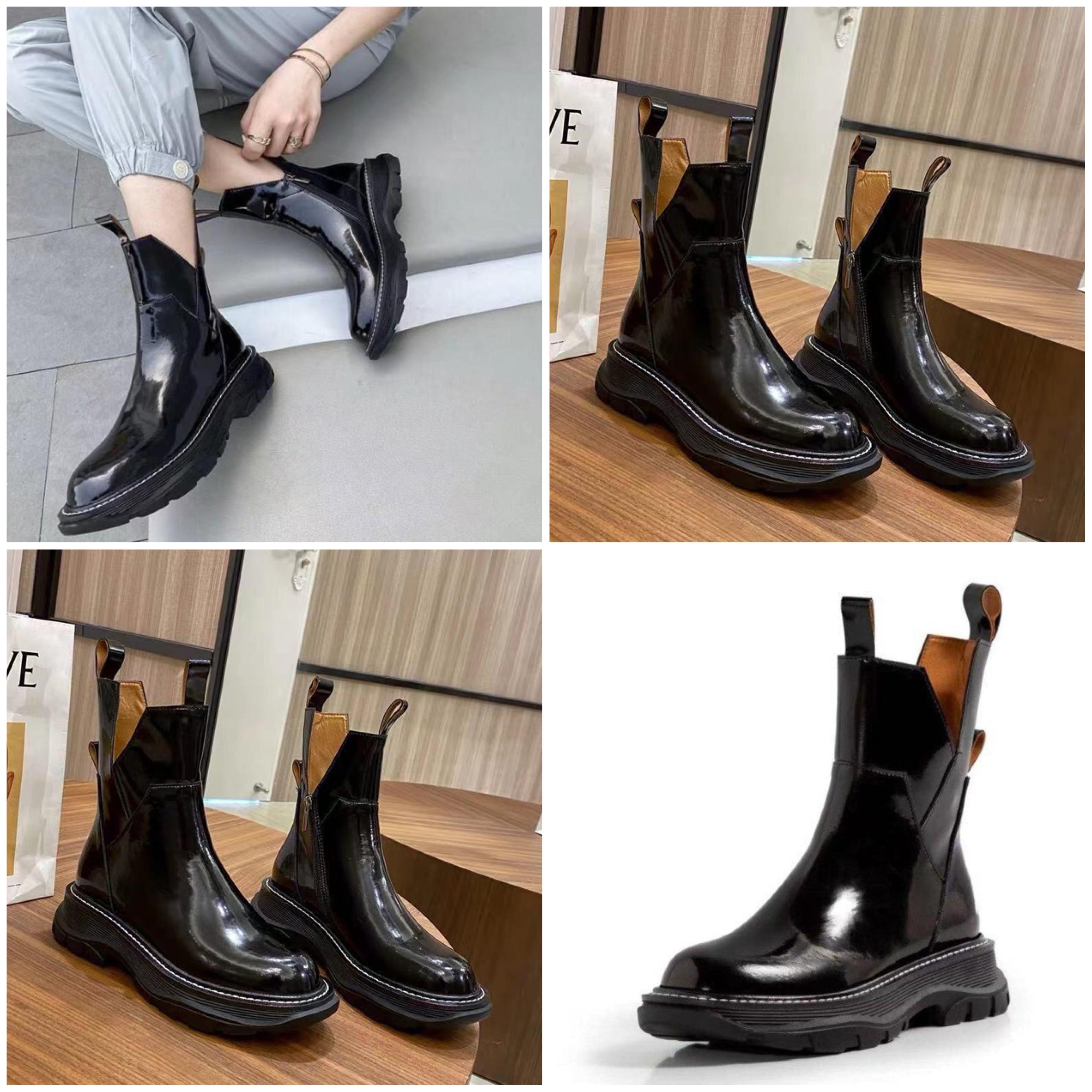Valenzora | Casual ankle boots with zipper
