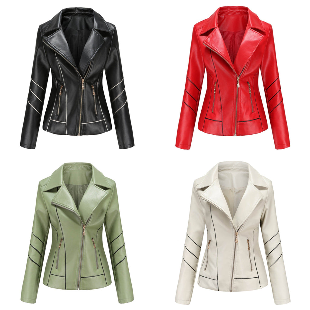 Valenzora | Casual leather blazer