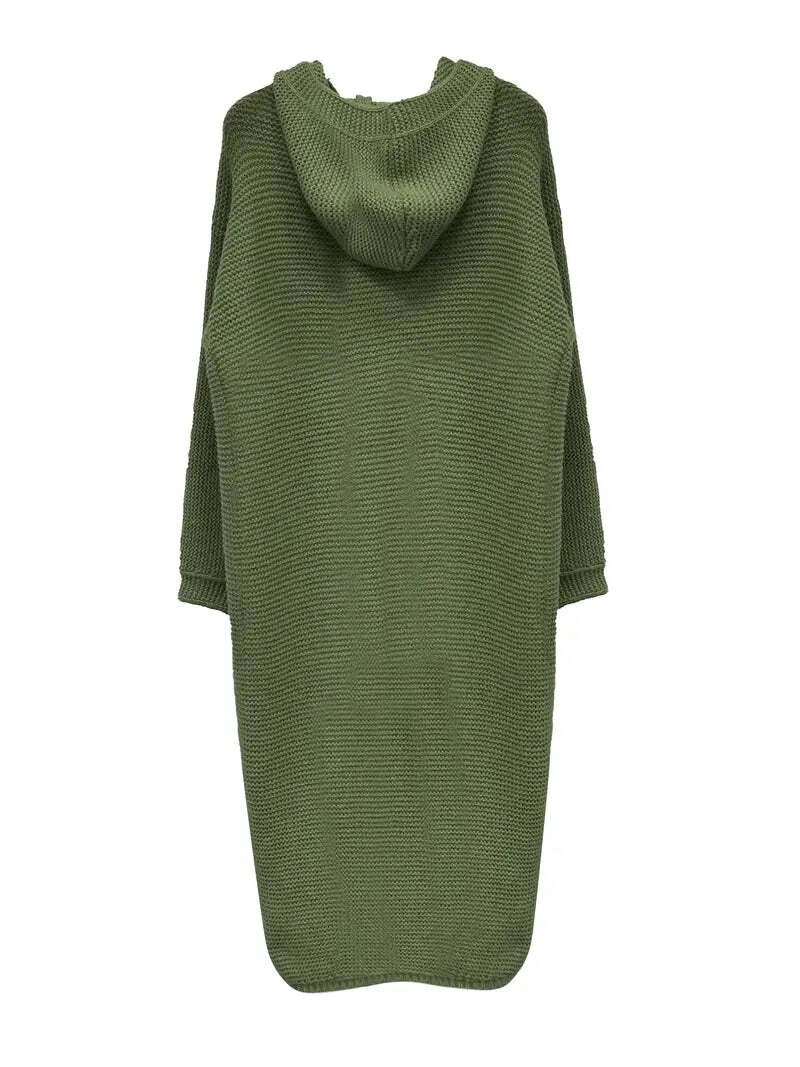 Valenzora | Warm, long cardigan