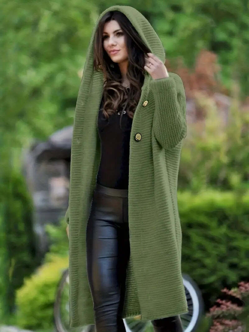 Valenzora | Warm, long cardigan