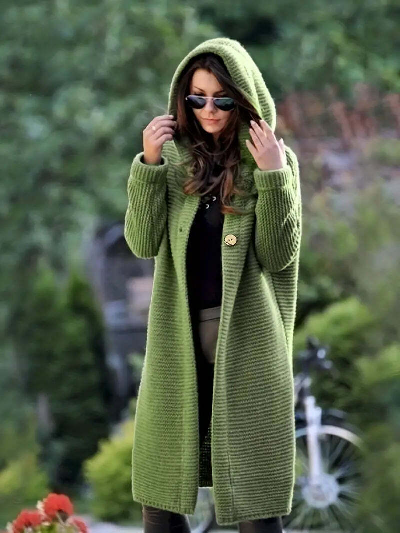 Valenzora | Warm, long cardigan