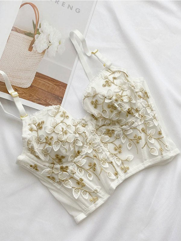Valenzora | Bustier Corset with Lace Trim