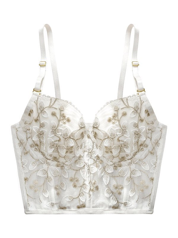 Valenzora | Bustier Corset with Lace Trim